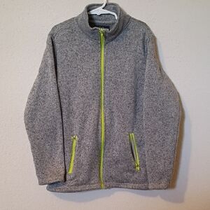 OshKosh B'gosh Gray Label on Heather Gray Fleece